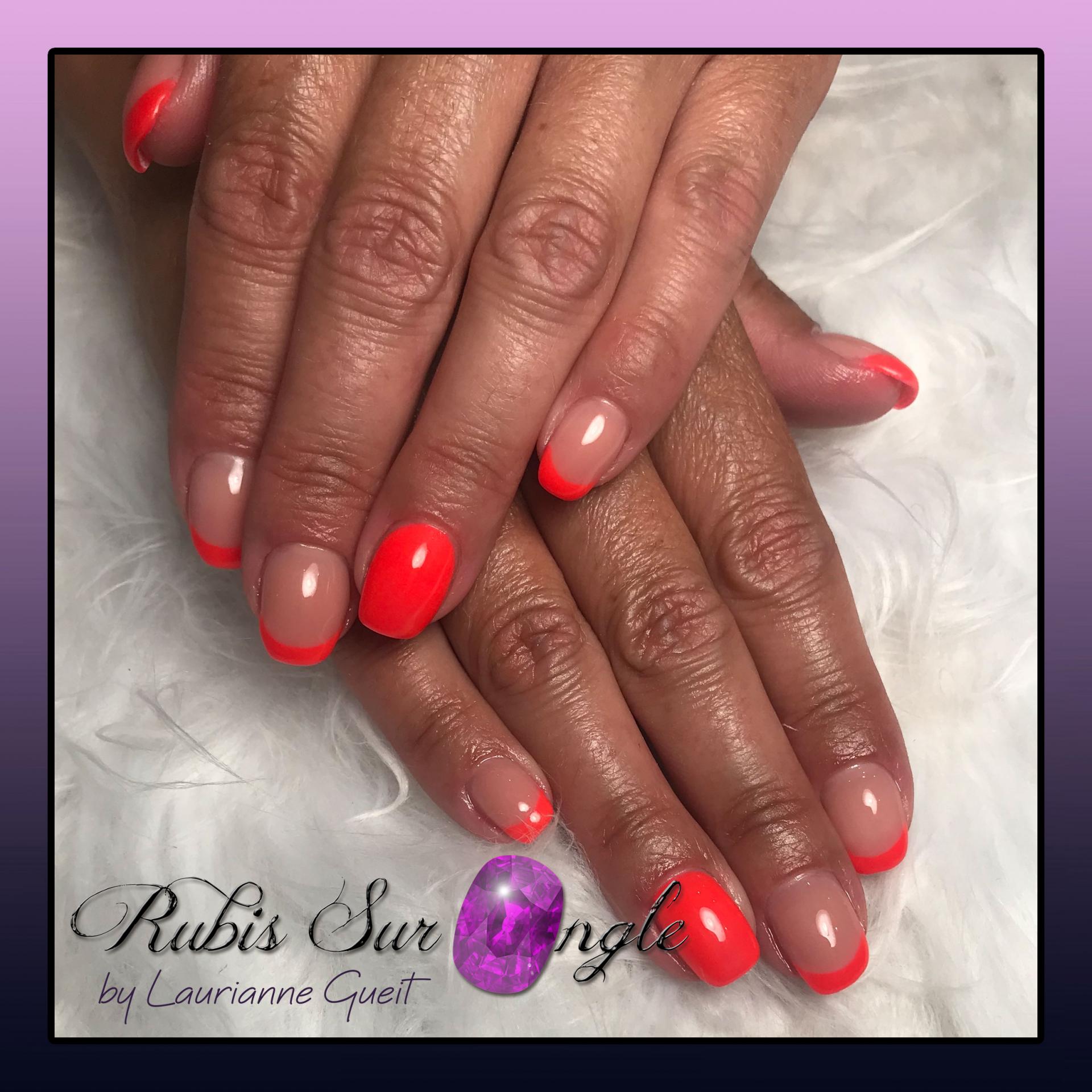 Rubis-Sur-Ongle-Nail-Art-Corail-Fluo